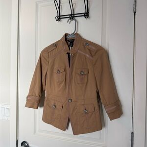 White House Black Market Tan Jacket